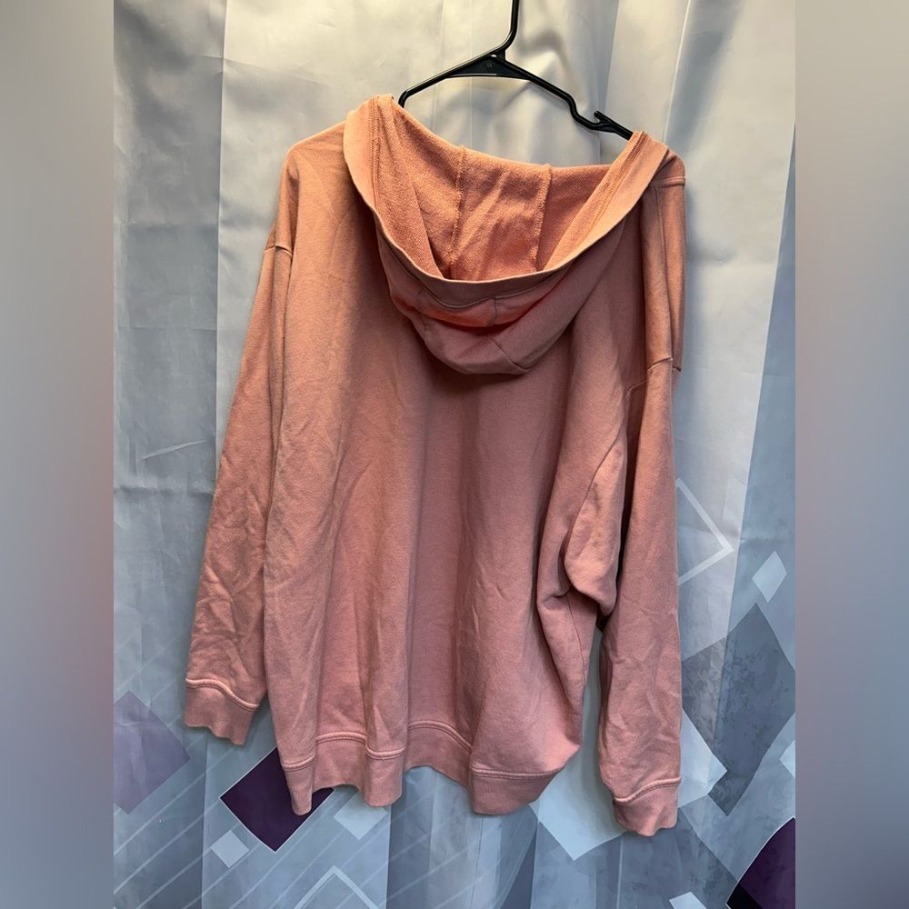 Nike Women's dusty pink Lace-Up Hoodie - Picture 8 of 9